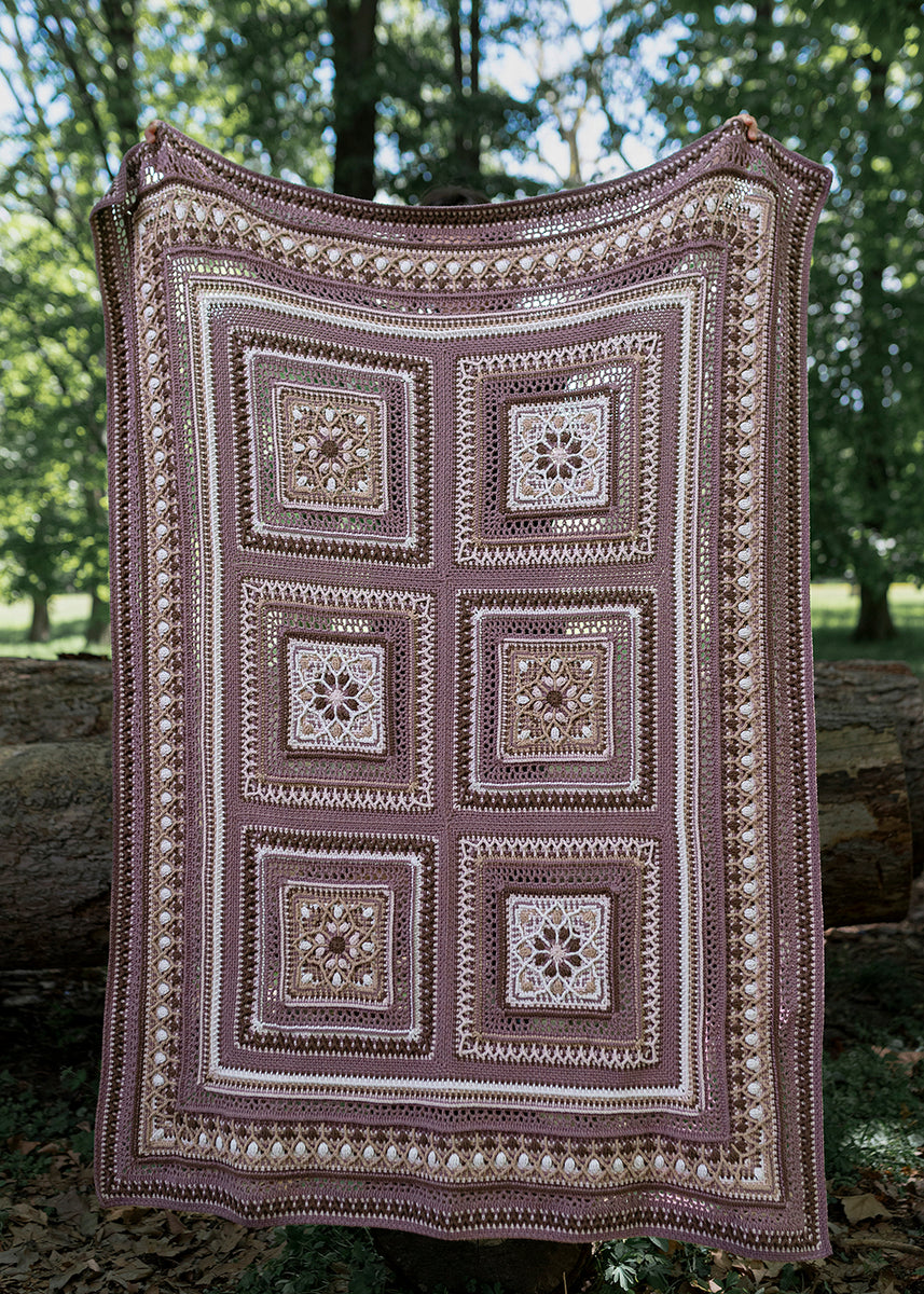 Kamala Blanket - Blossom – Taemombo Yarn Shop
