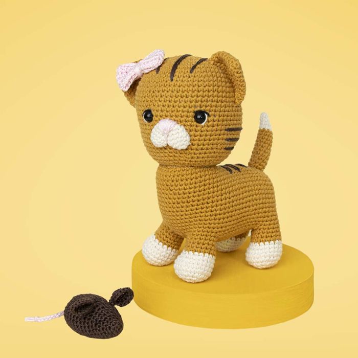 Scheepjes Amigurumi kit Cat & Mouse Crochet toy – Taemombo Yarn Shop