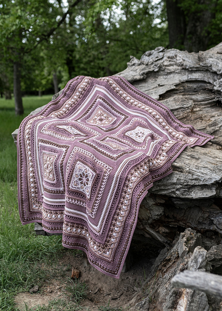 Kamala Blanket - Blossom – Taemombo Yarn Shop