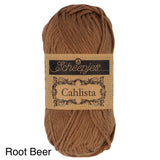 Scheepjes Cahlista Cotton yarn root beer