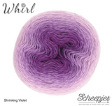 Scheepjes Whirl Ombre Shrinking Violet cotton acrylic fingering yarn