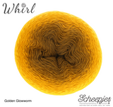 Scheepjes Whirl Ombre Golden Glowworm cotton acrylic fingering yarn