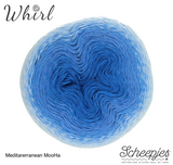 Scheepjes Whirl Ombre Mediterainian MooHa cotton acrylic fingering yarn