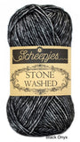 black onyx Scheepjes Stone Washed