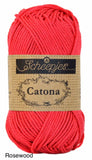 Scheepjes Catona mercerized cotton rosewood