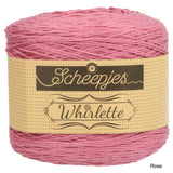Scheepjes Whirlette cotton acrylic yarn rose