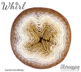 Scheepjes Whirl Carmel Core Blimey cotton acrylic fingering yarn scheepjes whirl
