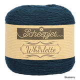 Scheepjes Whirlette cotton acrylic yarn blueberry