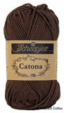 black coffee Scheepjes Catona cotton