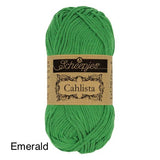Scheepjes Cahlista Cotton yarn emerald