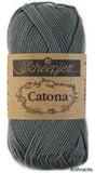 Catona Scheepjes Mercerized Cotton anthracite