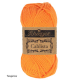 Scheepjes Cahlista Cotton yarn tangerine