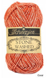 coral Scheepjes Stone Washed