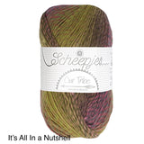 Scheepjes Our Tribe Merino wool polymide blend it's all in a nut shell
