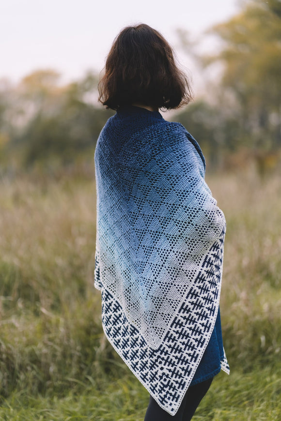 Everblue Shawl