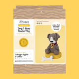 Scheepjes Amigurumi kit Dog & Bone Crochet toy