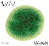 Scheepjes Whirl Ombre Sippy Sage cotton acrylic fingering yarn