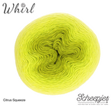 Scheepjes Whirl Ombre Citrus Squeeze cotton acrylic fingering yarn