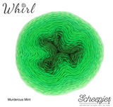 Scheepjes Whirl Ombre Murderous Mint cotton acrylic fingering yarn