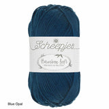 Bamboo Soft Scheepjes Cotton Bamboo blend in blue opal