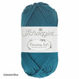 Bamboo Soft Scheepjes Cotton Bamboo blend in celestial blue