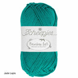 Bamboo Soft Scheepjes Cotton Bamboo blend in jade lapis