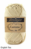 Scheepjes Catona mercerized cotton english tea
