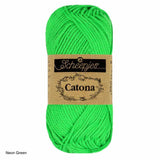 Scheepjes Catona Neon Green