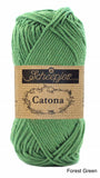 Catona 10g Mercerized Cotton forest green