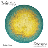 whirligig teal to yellow