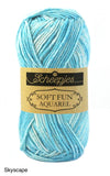 Scheepjes Softfun Aquarel Cotton Acrylic Yarn Skyscape