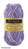 Scheepjes Softfun Aquarel Cotton Acrylic Yarn Fantasyscape