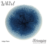 Scheepjes Whirl Ombre Indigo Plane 