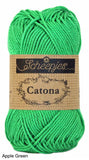 Catona 10g Mercerized Cotton apple green