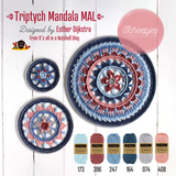 Triptych Mandala MAL