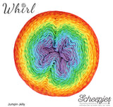 Scheepjes Whirl Jumpin Jelly cotton acrylic fingering yarn 