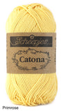 Scheepjes Catona mercerized cotton primrose