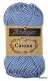 bluebird Scheepjes Catona cotton