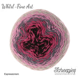 Scheepjes Whirl Fine Art Merino yarn expressionism
