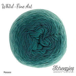 Scheepjes Whirl Fine Art Merino yarn Rococo