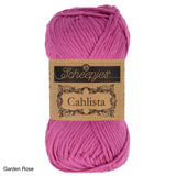 Scheepjes Cahlista Cotton yarn garden rose