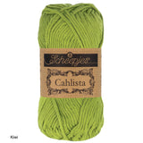 Scheepjes Cahlista Cotton yarn kiwi