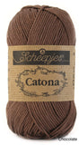 chocolate Scheepjes Catona cotton