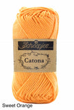 Scheepjes Catona mercerized cotton sweet orange