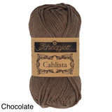 Scheepjes Cahlista Cotton yarn chocolate
