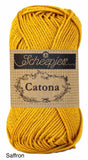 Scheepjes Catona mercerized cotton saffron