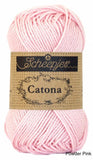 powder pink Scheepjes Catona cotton