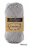 Scheepjes Catona Mercerized Cotton Mercury