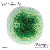 Scheepjes Whirl Fine Art Merino yarn fauvism