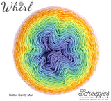 Scheepjes Whirl cotton acrylic Cotton Candy Man 